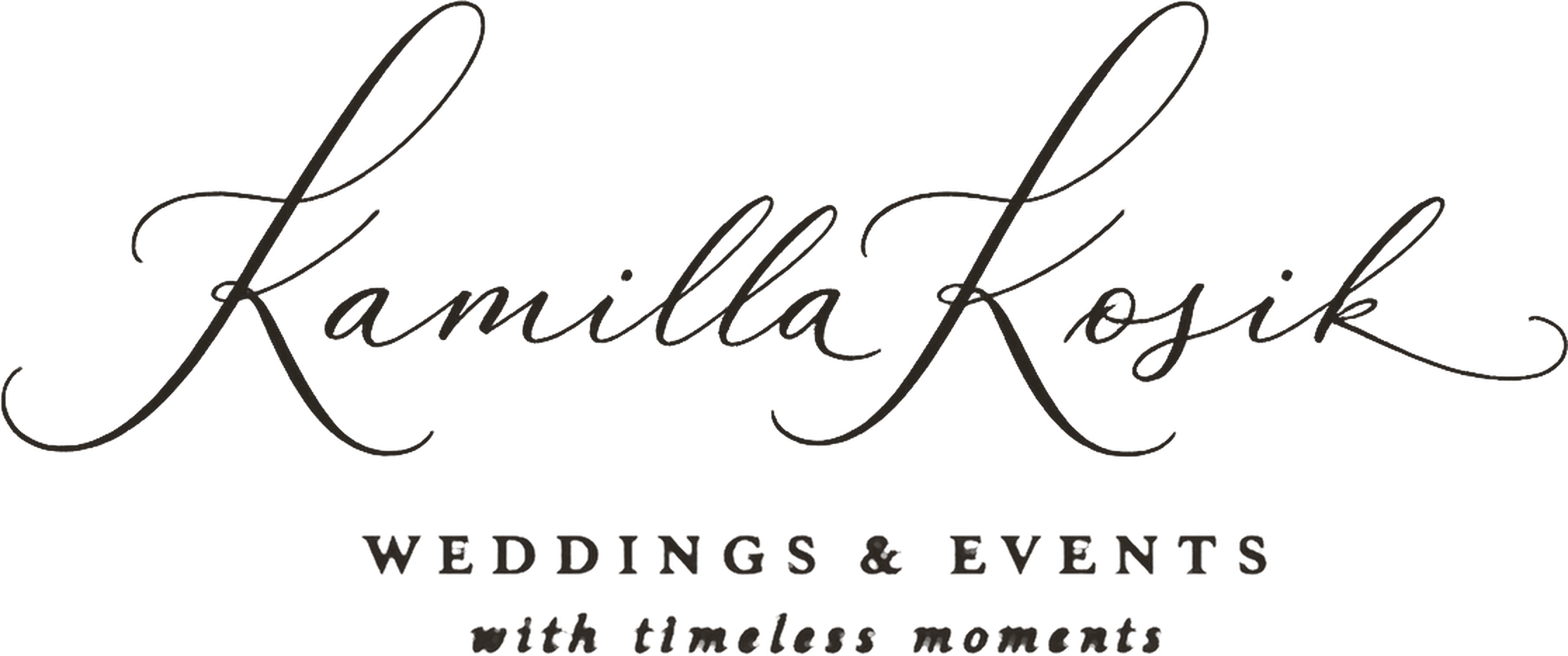 Timeless Moments by Kamilla Kosik logó
